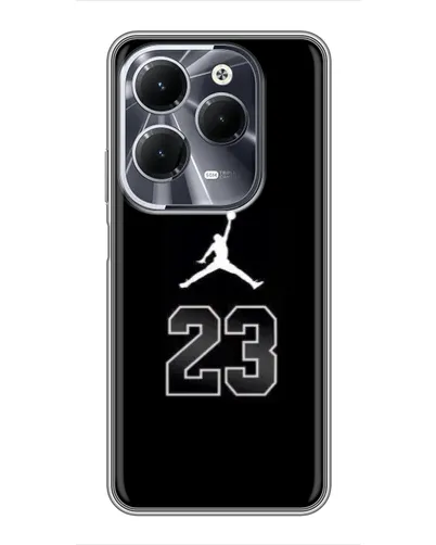 Чехол для Infinix Hot 40 с картинкой «Jordan Flight 23» Чехол для Infinix Hot 40 с картинкой «Jordan Flight 23»