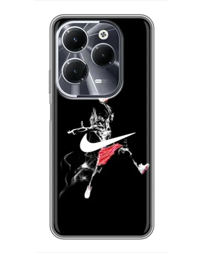 Чехол для Infinix Hot 40 с картинкой «Jordan Jumpman» Чехол для Infinix Hot 40 с картинкой «Jordan Jumpman»