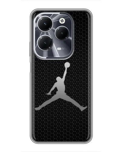 Чехол для Infinix Hot 40 с картинкой «Jordan Dark Carbon» Чехол для Infinix Hot 40 с картинкой «Jordan Dark Carbon»