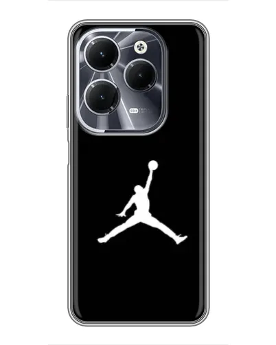 Чехол для Infinix Hot 40 с картинкой «Jordan Silhouette» Чехол для Infinix Hot 40 с картинкой «Jordan Silhouette»