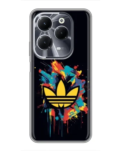 Чехол для Infinix Hot 40 с картинкой «Adidas Splash» Чехол для Infinix Hot 40 с картинкой «Adidas Splash»