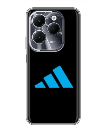 Чехол для Infinix Hot 40 с картинкой «Adidas Cyan Logo» Чехол для Infinix Hot 40 с картинкой «Adidas Cyan Logo»