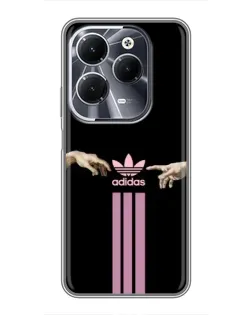 Чехол для Infinix Hot 40 с картинкой «Adidas Hands»
