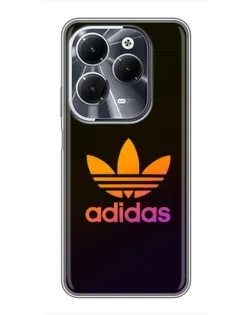 Чехол для Infinix Hot 40 с картинкой «Градиент Adidas»