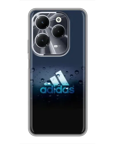 Чехол для Infinix Hot 40 с картинкой «Adidas Water Drops» Чехол для Infinix Hot 40 с картинкой «Adidas Water Drops»