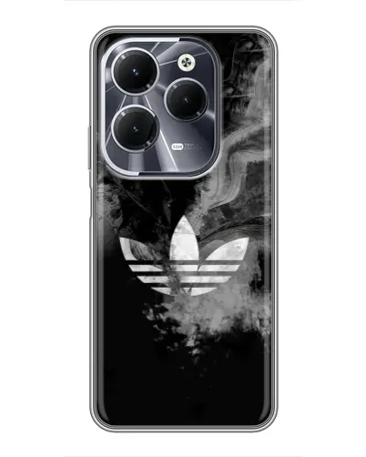 Чехол для Infinix Hot 40 с картинкой «Абстрактный дым Adidas» Чехол для Infinix Hot 40 с картинкой «Абстрактный дым Adidas»
