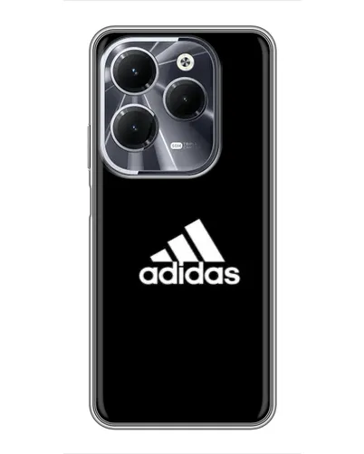 Чехол для Infinix Hot 40 с картинкой «Черная классика Adidas» Чехол для Infinix Hot 40 с картинкой «Черная классика Adidas»