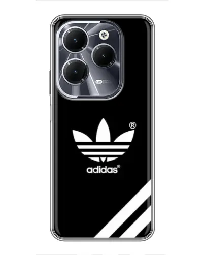 Чехол для Infinix Hot 40 с картинкой «Adidas с диагональными полосами» Чехол для Infinix Hot 40 с картинкой «Adidas с диагональными полосами»