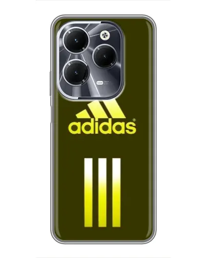 Чехол для Infinix Hot 40 с картинкой «Оливковый градиент Adidas» Чехол для Infinix Hot 40 с картинкой «Оливковый градиент Adidas»