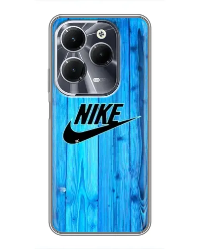 Чехол для Infinix Hot 40 с картинкой «Голубое дерево Nike»