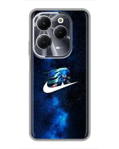 Чехол для Infinix Hot 40 с картинкой «Звездный путь Nike»