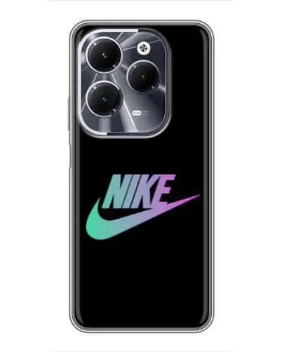 Чехол для Infinix Hot 40 с картинкой «Nike — городская ночь»