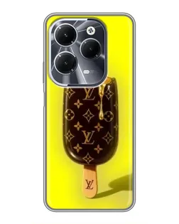 Чехол для Infinix Hot 40 с картинкой «Мороженое от LV»