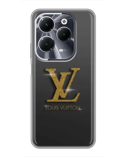 Чехол для Infinix Hot 40 с картинкой «Градиент Louis Vuitton»