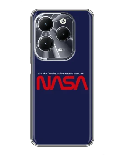 Чехол для Infinix Hot 40 с картинкой «NASA — глубокий космос»