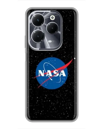 Чехол для Infinix Hot 40 с картинкой «NASA — звездное небо»
