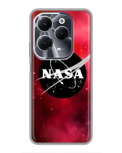 Чохол для Infinix Hot 40 з картинкою «NASA — червона туманність» Чохол для Infinix Hot 40 з картинкою «NASA — червона туманність»