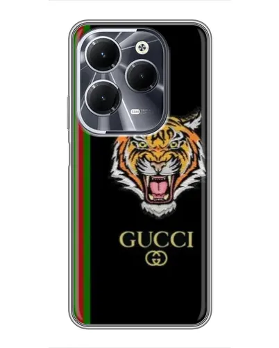 Чехол для Infinix Hot 40 с картинкой «Тигр Gucci» Чехол для Infinix Hot 40 с картинкой «Тигр Gucci»