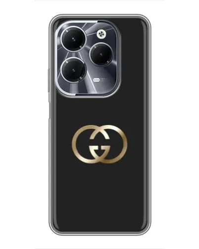 Чехол для Infinix Hot 40 с картинкой «Минимализм Gucci» Чехол для Infinix Hot 40 с картинкой «Минимализм Gucci»