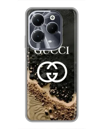 Чехол для Infinix Hot 40 с картинкой «Gucci — песчаные дюны» Чехол для Infinix Hot 40 с картинкой «Gucci — песчаные дюны»