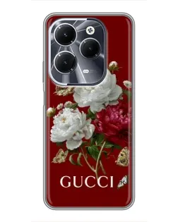 Чехол для Infinix Hot 40 с картинкой «Gucci —  сад»