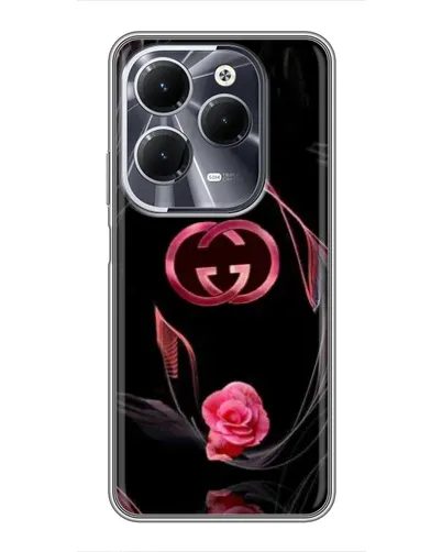 Чехол для Infinix Hot 40 с картинкой «Gucci — неоновая роза» Чехол для Infinix Hot 40 с картинкой «Gucci — неоновая роза»