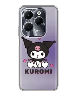 Чохол для Infinix Hot 40 з картинкою «Kuromi — фіолетовий арт» Чохол для Infinix Hot 40 з картинкою «Kuromi — фіолетовий арт»