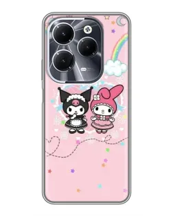 Чохол для Infinix Hot 40 з картинкою «My Melody та Kuromi» Чохол для Infinix Hot 40 з картинкою «My Melody та Kuromi»