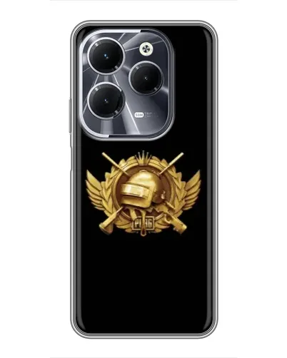 Чехол для Infinix Hot 40 с картинкой «PUBG — оранжевый градиент» Чехол для Infinix Hot 40 с картинкой «PUBG — оранжевый градиент»