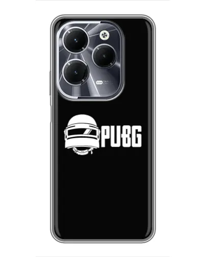 Чехол для Infinix Hot 40 с картинкой «PUBG — классический лого» Чехол для Infinix Hot 40 с картинкой «PUBG — классический лого»