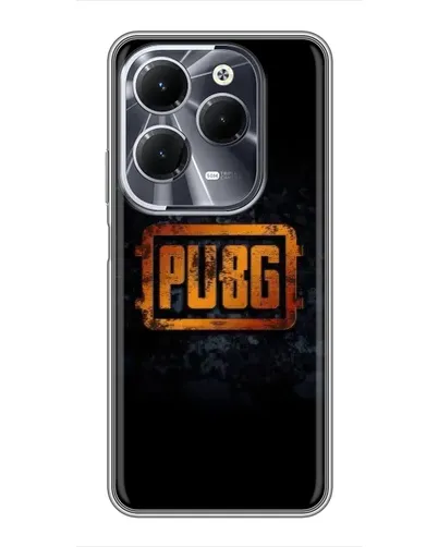 Чехол для Infinix Hot 40 с картинкой «PUBG — золотой логотип» Чехол для Infinix Hot 40 с картинкой «PUBG — золотой логотип»