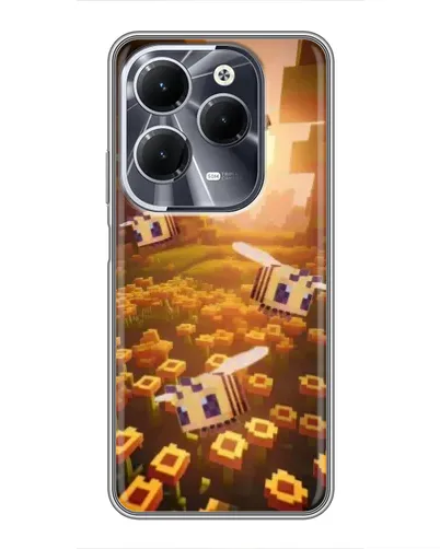 Чехол для Infinix Hot 40 с картинкой «Поле подсолнухов» Чехол для Infinix Hot 40 с картинкой «Поле подсолнухов»