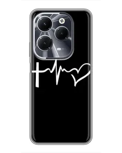 Чохол для Infinix Hot 40 з картинкою «Пульс віри»