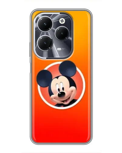 Чехол для Infinix Hot 40 с картинкой «Mickey в круге» Чехол для Infinix Hot 40 с картинкой «Mickey в круге»