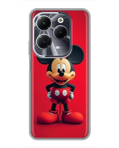 Чехол для Infinix Hot 40 с картинкой «Mickey в полный рост» Чехол для Infinix Hot 40 с картинкой «Mickey в полный рост»