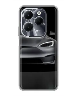 Чехол для Infinix Hot 40 с картинкой «Tesla Model S Look»