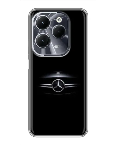 Чехол для Infinix Hot 40 с картинкой «Mercedes — абстрактные линии» Чехол для Infinix Hot 40 с картинкой «Mercedes — абстрактные линии»
