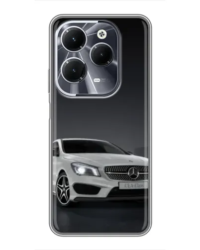 Чехол для Infinix Hot 40 с картинкой «Mercedes AMG GT Silver» Чехол для Infinix Hot 40 с картинкой «Mercedes AMG GT Silver»