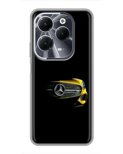 Чехол для Infinix Hot 40 с картинкой «Mercedes — ретро стиль» Чехол для Infinix Hot 40 с картинкой «Mercedes — ретро стиль»