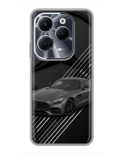 Чехол для Infinix Hot 40 с картинкой «Mercedes AMG — графика» Чехол для Infinix Hot 40 с картинкой «Mercedes AMG — графика»