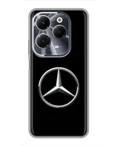 Чехол для Infinix Hot 40 с картинкой «Mercedes классический лого» Чехол для Infinix Hot 40 с картинкой «Mercedes классический лого»