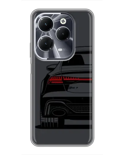 Чехол для Infinix Hot 40 с картинкой «Задняя часть Audi — арт» Чехол для Infinix Hot 40 с картинкой «Задняя часть Audi — арт»