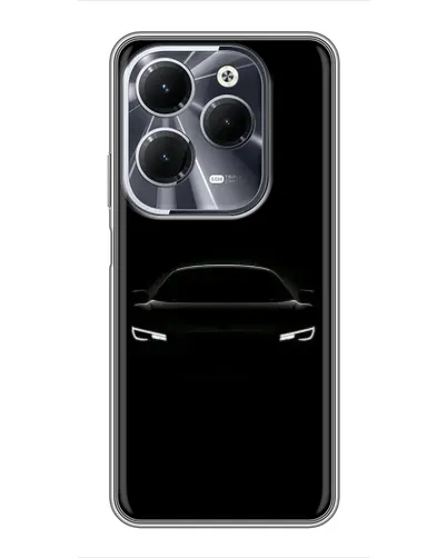 Чехол для Infinix Hot 40 с картинкой «Взгляд Audi в темноте» Чехол для Infinix Hot 40 с картинкой «Взгляд Audi в темноте»
