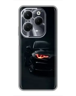 Чехол для Infinix Hot 40 с картинкой «Audi — хищный взгляд»