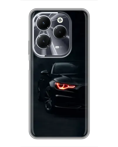 Чехол для Infinix Hot 40 с картинкой «Audi — хищный взгляд» Чехол для Infinix Hot 40 с картинкой «Audi — хищный взгляд»