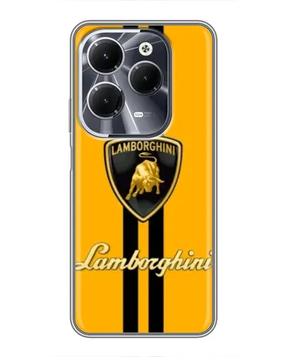 Чехол для Infinix Hot 40 с картинкой «Lamborghini Stripe желтый» Чехол для Infinix Hot 40 с картинкой «Lamborghini Stripe желтый»