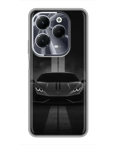 Чехол для Infinix Hot 40 с картинкой «Lamborghini симметрия дорог» Чехол для Infinix Hot 40 с картинкой «Lamborghini симметрия дорог»