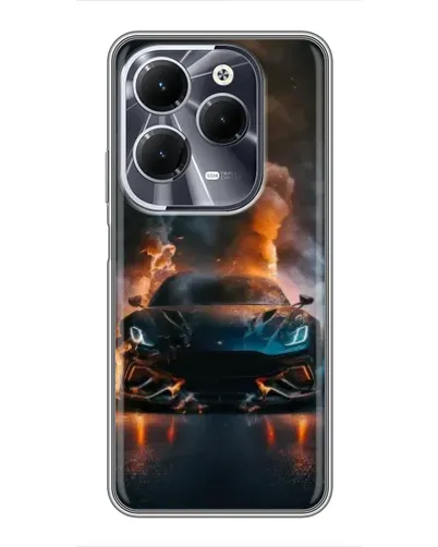 Чехол для Infinix Hot 40 с картинкой «Lamborghini дымная эстетика» Чехол для Infinix Hot 40 с картинкой «Lamborghini дымная эстетика»