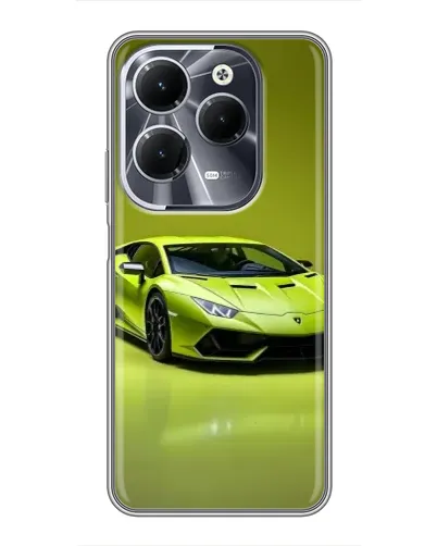 Чехол для Infinix Hot 40 с картинкой «Салатовый Lamborghini Huracan» Чехол для Infinix Hot 40 с картинкой «Салатовый Lamborghini Huracan»