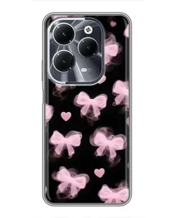 Чехол для Infinix Hot 40 с картинкой «Геометрия банта»